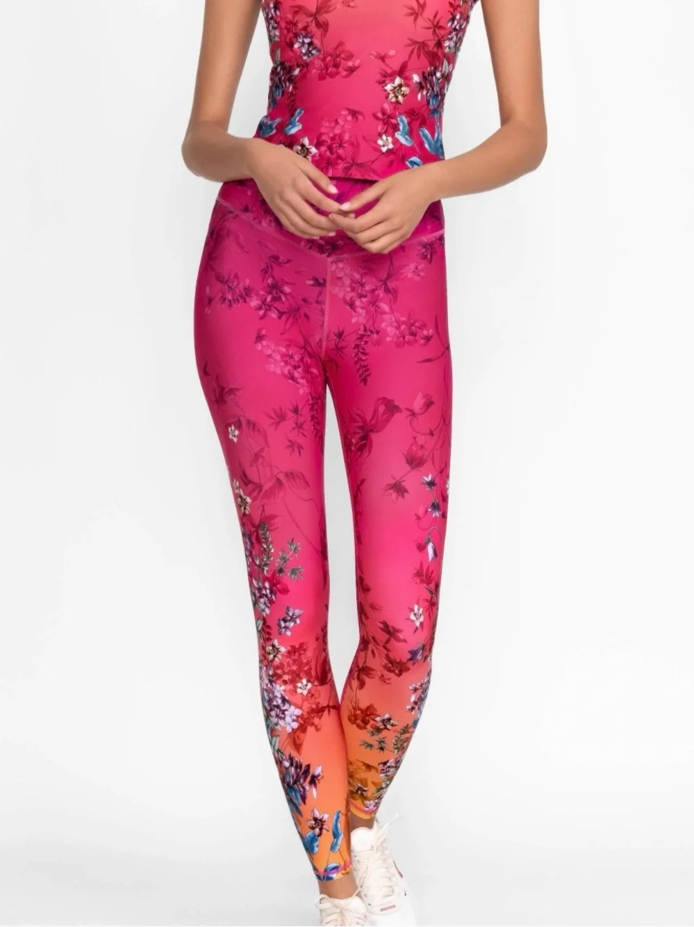 Johnny Was Bee Active V-Yoke Legging. Extra Small.